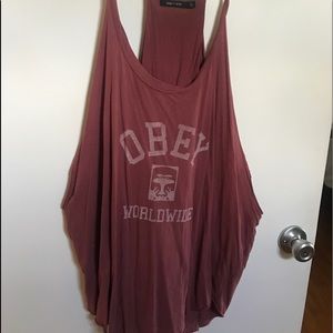 Obey tank top!